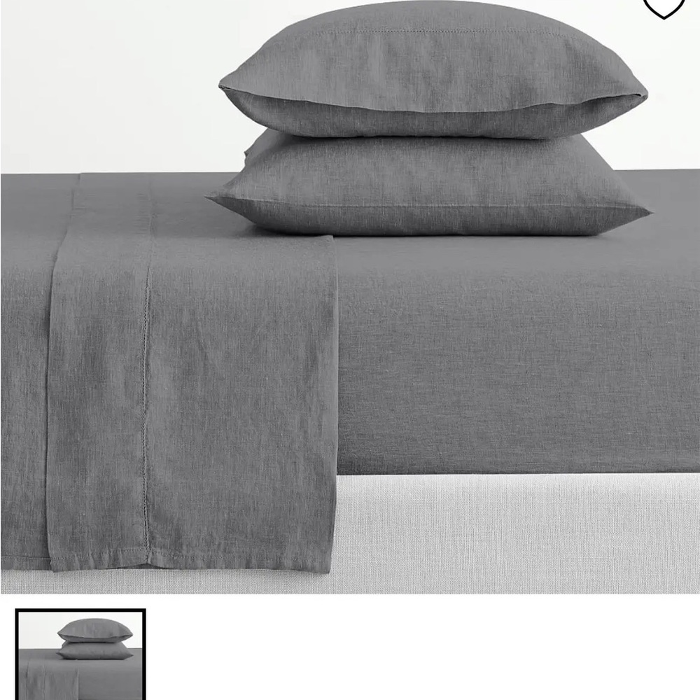 Pottery Barn Slate Gray Bedding Sheets
